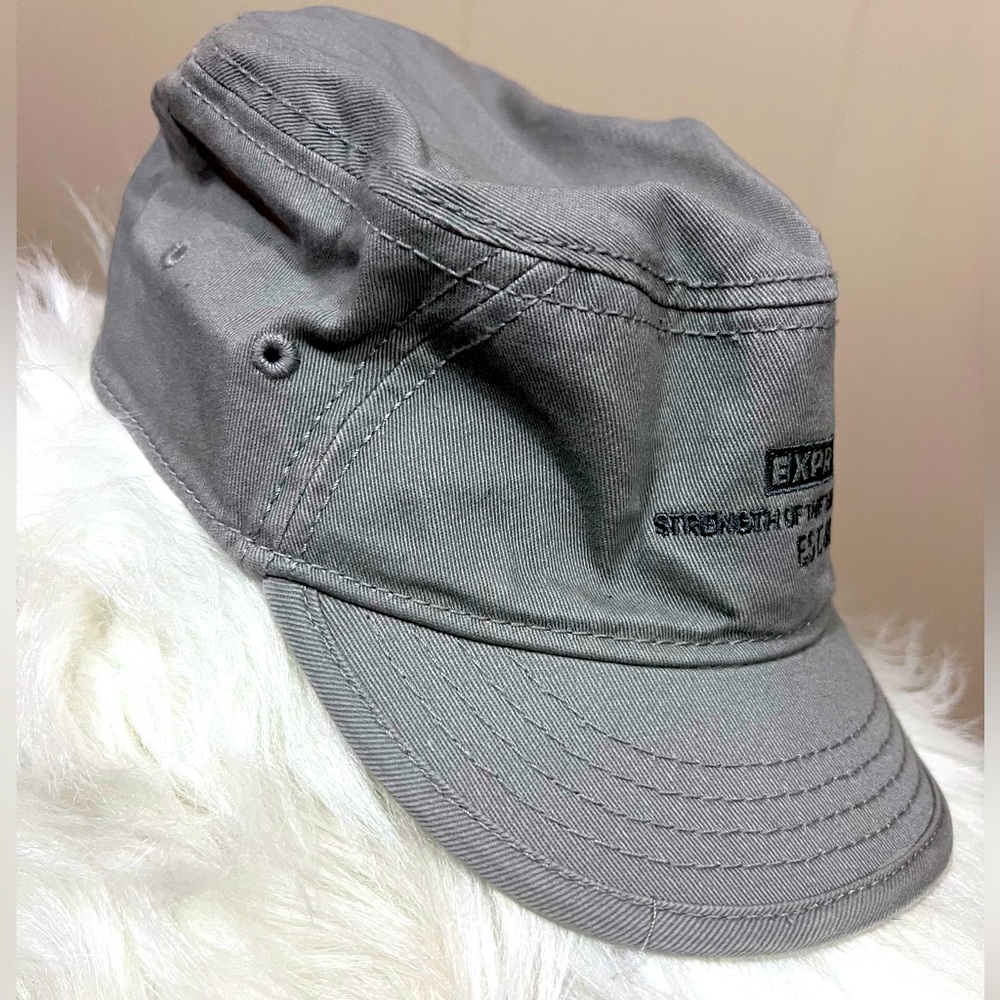 Denim Embedded Cap. NWOT